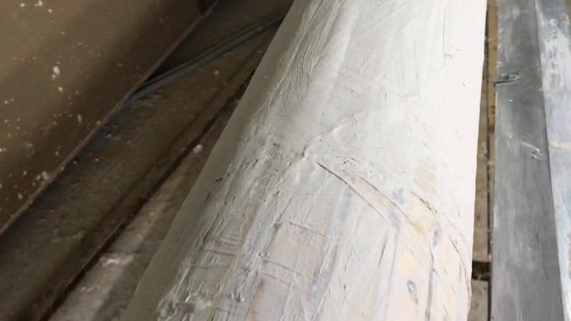 Изготовление энтазисной колонны из гипса. Часть 2. смотреть онлайн