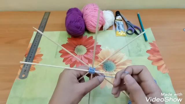 Кружок "Волшебные нити". Восьмилучевая мандала. Часть 1. смотреть онлайн