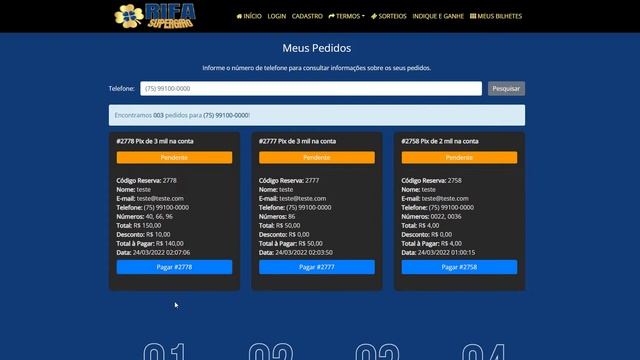 Script Sistema Rifas Em Wordpress + Receba por QR Code PIX com Baixa Automática смотреть онлайн