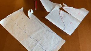 Элегантная блуза свободного кроя с рукавом полуреглан. Моделирование и раскрой шикарной блузы