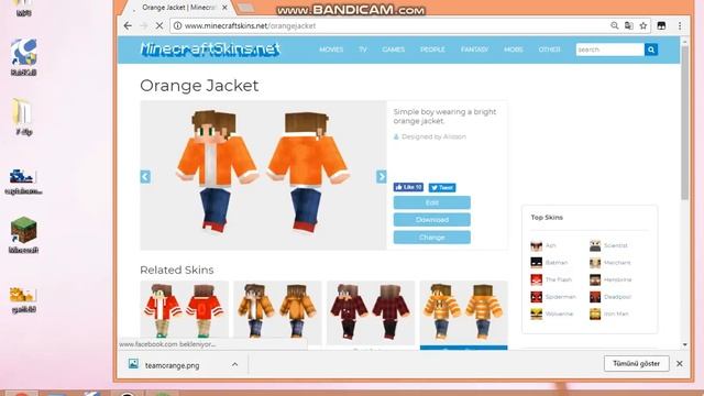 Minecraft Skin Değiştirme %100 2017 Sürüm 1.12.2 смотреть онлайн