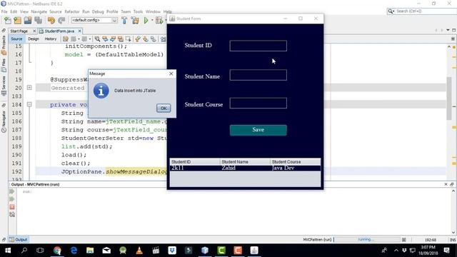 CRUD operations without JDBC (MVC Design Pattern) Part 3 смотреть онлайн