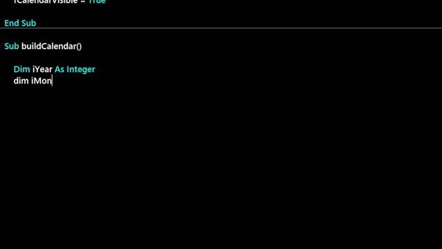 Date picker for Excel with VBA code смотреть онлайн