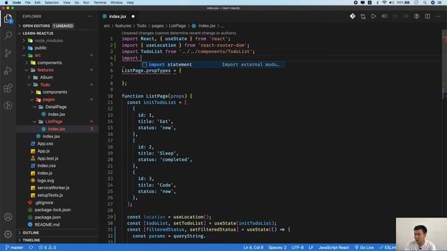 ReactJS: 09-10 Sync filters to URL params смотреть онлайн