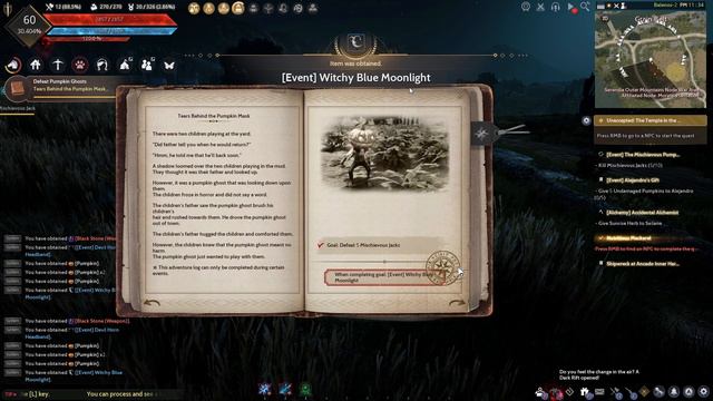 Halloween Adventure Log Journal Event Logs Complete Guide (Book 1) Black Desert Online BDO смотреть онлайн