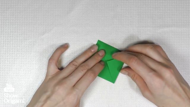 Как сделать #кубик из бумаги | Оригами кубик без клея смотреть онлайн
