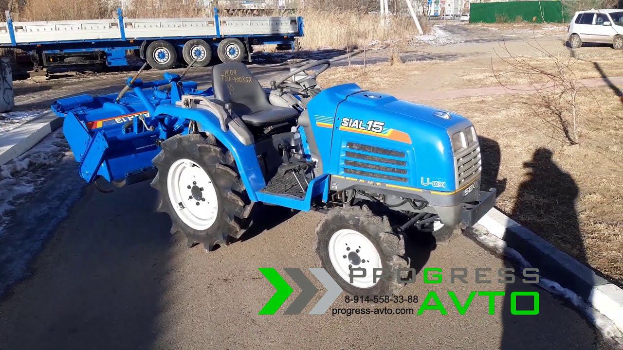 Технические характеристики трактора ISEKI SIAL15 / Обзорное видео тракторов Progressavto