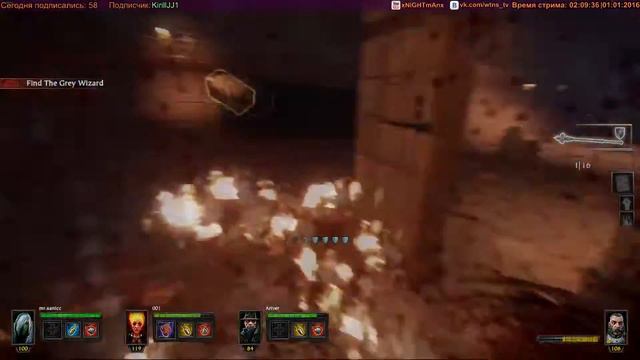 [Warhammer:ET - Vermintide] The Wizard's Tower(Башня мага) прохождение на Cataclysm! смотреть онлайн