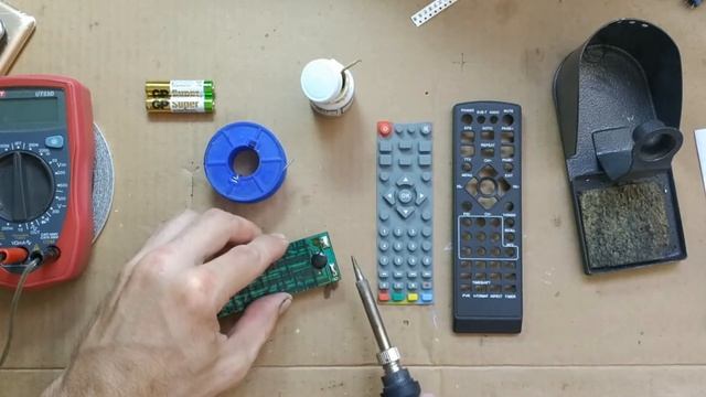 Ремонт пульта Т-2 после падения