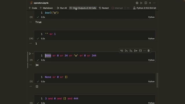 Logical Operators in Python | not, or, and смотреть онлайн