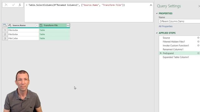 How to use Power Query to Combine Multiple Files that have different headings смотреть онлайн
