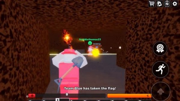 Flag wars snowball launcher review! #roblox #flagwars