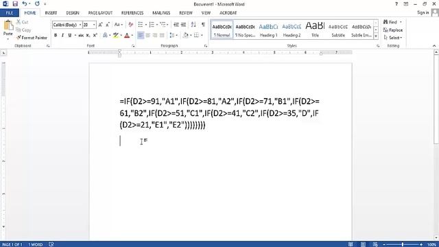 Convert Marks to Grades | Microsoft Excel смотреть онлайн