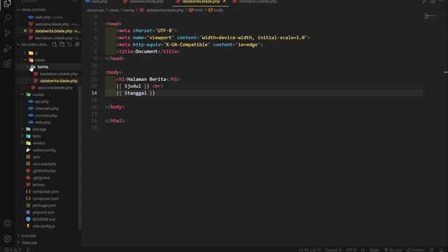 03 Tutorial Laravel 10 - Routing смотреть онлайн