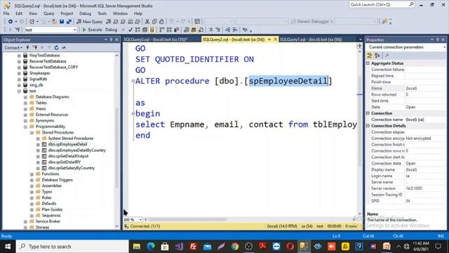 Advantages of stored procedure in SQL SERVER \\ Stored procedure's advantages in SQL server смотреть онлайн