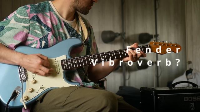Can the Boss Katana keep up with HOLY GRAIL Fender Vibroverb 64 Reissue? смотреть онлайн