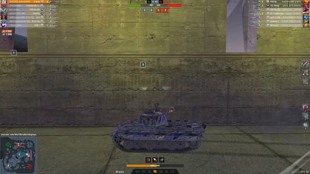 Leopard 1, E 50 M & Jg.Pz. E 100 • WoT Blitz Gameplay смотреть онлайн