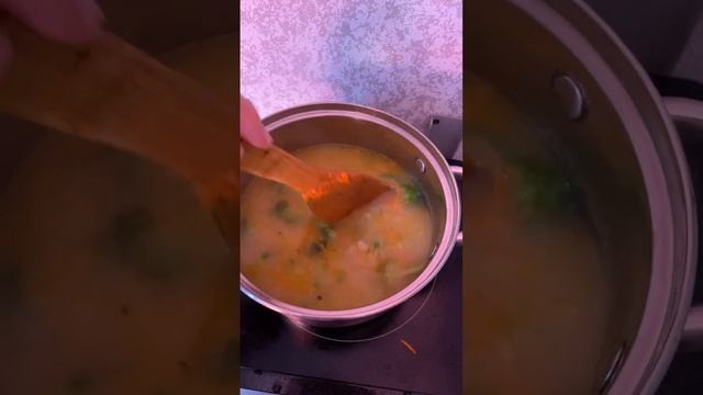 Сливочный суп:) #брокколи #сливки #суп