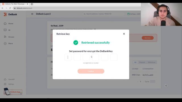 Получаем бейдж от Debank | Возможный Ретродроп | смотреть онлайн