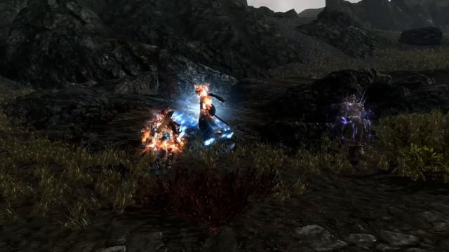 Skyrim Battles - Azura & Indoril Nerevar Vs The Dovahkiin & Umaril The Unfeathered