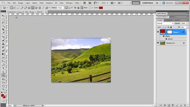Images with Rounded Corners in Photoshop CS5 смотреть онлайн