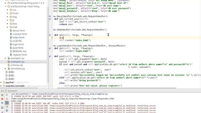 python-Tornado-7.数据库应用2_异步聊天室代码讲解 смотреть онлайн
