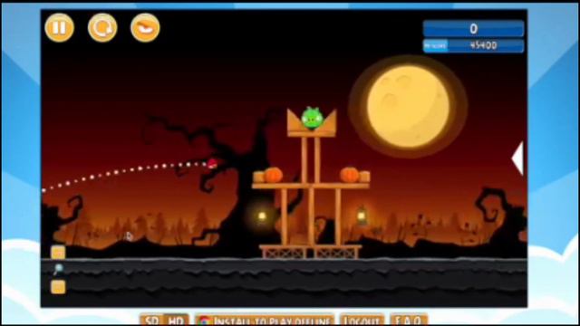 Angry Birds Chrome: Spiny Red смотреть онлайн