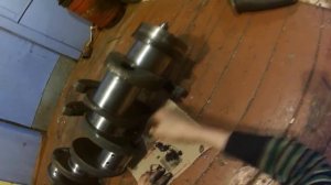 Ямз-238 Очистка каналов колен-вала Замена заглушек и прочее...