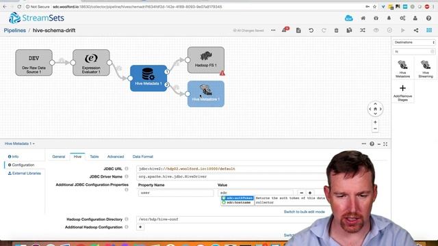 Handling Hive schema drift with StreamSets Data Collector смотреть онлайн