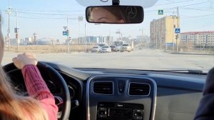 Внутренний экзамен по вождению город Якутск 19.10.21