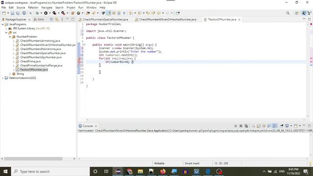 Java Programs:8.Factors of number смотреть онлайн