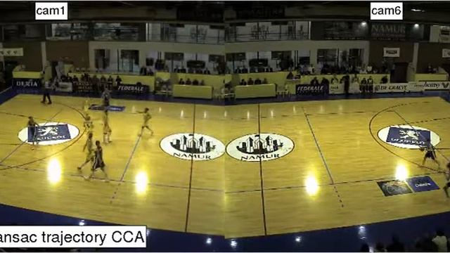 3D ball detection (CCA, whole field, RANSAC trajectory) смотреть онлайн