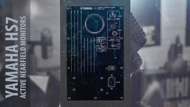 Yamaha HS7 Home Recording Studio Speakers Mix Monitors