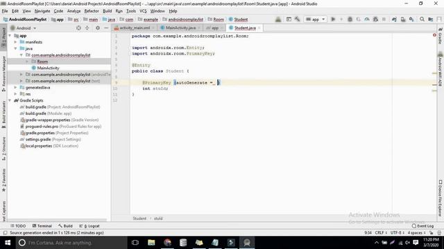 01 Android Room Create DB | Room SQLite Library | Urdu/Hindi 2020 смотреть онлайн