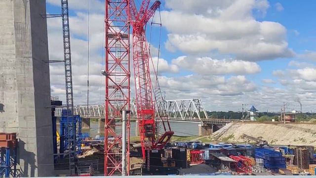 НОВОСИБИРСК/ ЧЕТВЁРТЫЙ МОСТ ЧЕРЕЗ РЕКУ ОБЬ/ОБЗОР СТРОЙКИ ПЛАТНОГО МОСТА ИЗ ОКНА АВТОБУСА/08.06.202 смотреть онлайн