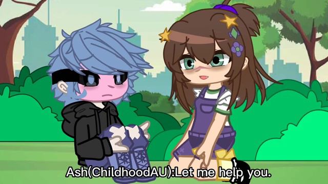 💕You Beauty Never Scared Me Meme💕Ft.Ash And Sal (Childhood AU) (Salash)?||sally Face||
