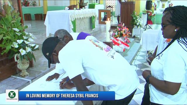Funeral Service of Theresa Sybil Francis смотреть онлайн