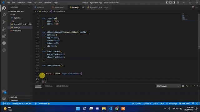 Create Variables and Fetch User Input Basic Video Call смотреть онлайн