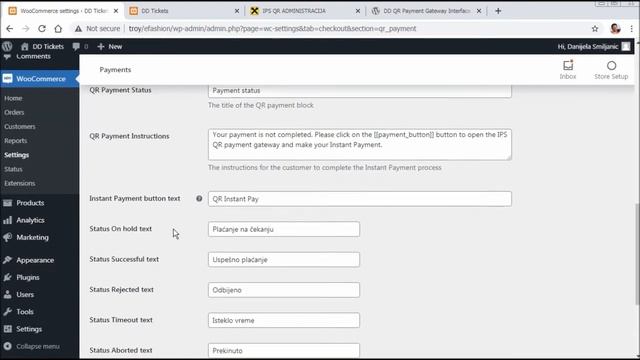 WordPress plugin - DD QR Payment Gateway Interface смотреть онлайн