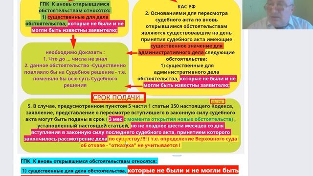 Вновь открывшиеся обстоятельства правила подачи в Суд ч 1 voenset ru смотреть онлайн