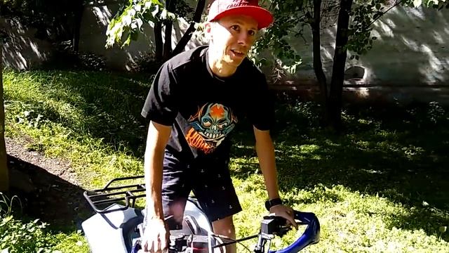 Детский Квадроцикл 110cc , мотор ,FHM 39F с одной передачей вперёд и назад. смотреть онлайн
