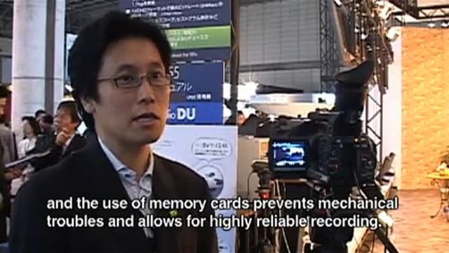 [Inter BEE 2008] Panasonic / AVCCAM AG-HMC155 смотреть онлайн