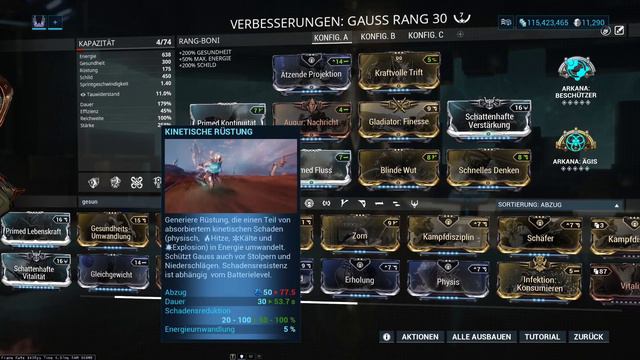 Warframe Gauss, der Unsterbliche-Super-Tank. Moddung und Spielweise смотреть онлайн
