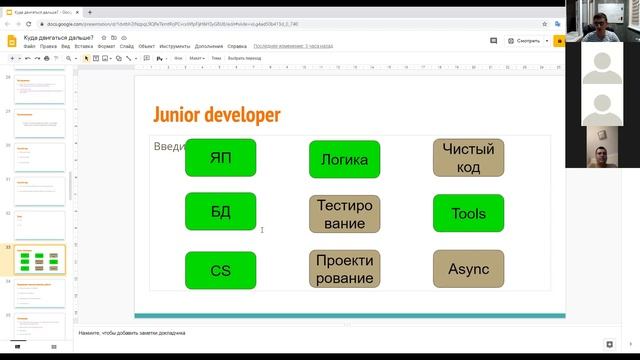 Куда двигаться дальше в программировании? смотреть онлайн