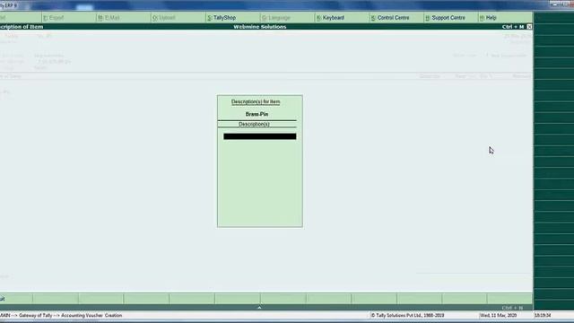 Tally Add On : Display Alt Unit Qty. in Item selection in voucher entry in Tally.ERP9 software. смотреть онлайн