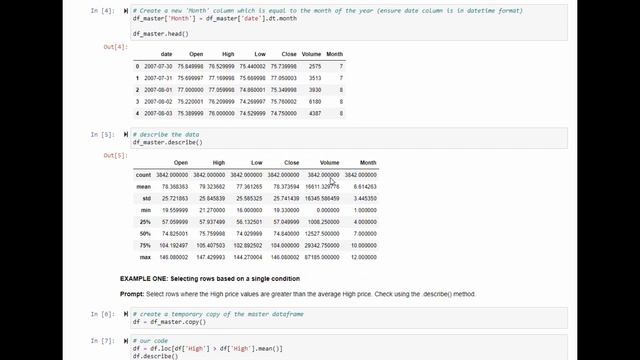 How to select DataFrame rows based on column values смотреть онлайн