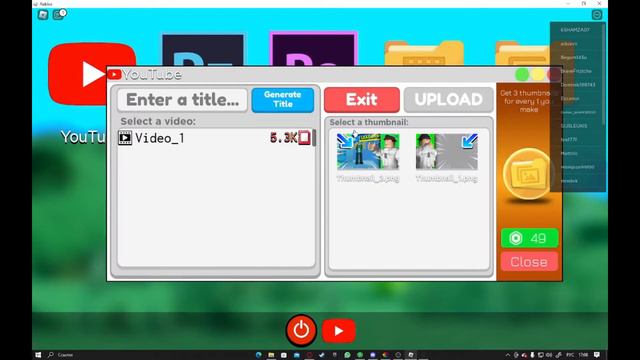 Я СТАЛ ЮТУБЕРОМ В РОБЛОКСЕ И ТЕПЕРЬ У МЕНЯ ОЧЕНЬ МНОГО ПОДПИСЧИКОВ!!!! смотреть онлайн