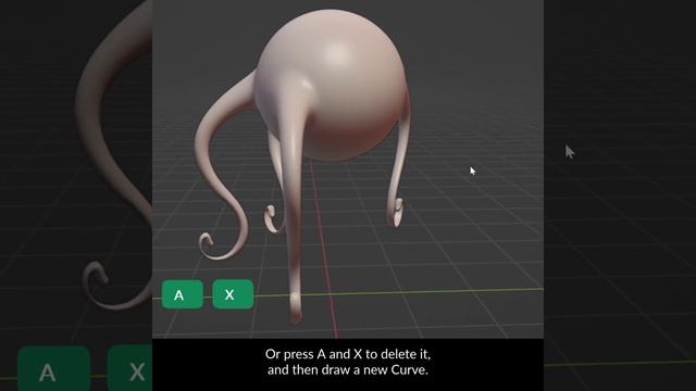 Blender Secrets - Sculpt Tentacles ? with your mouse using Dyntopo, Snake Hook, and Curve Stroke ? смотреть онлайн