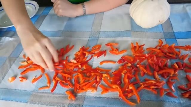 Как высушить перец без сушилки ! смотреть онлайн