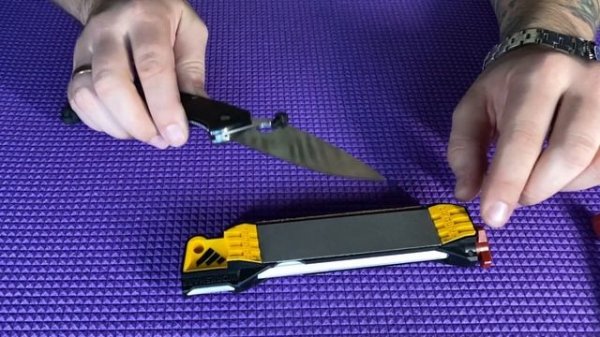 Как я точу свои ножи ? work sharp guided field sharpener 2.2.1
